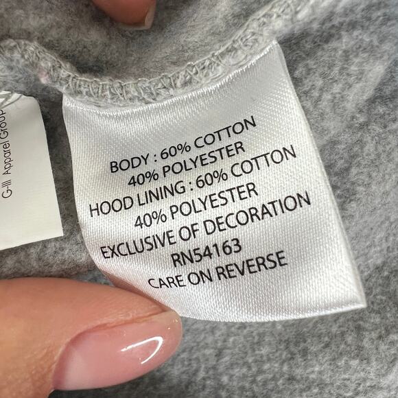 New York KNICKS NBA G-III 4Her by Carl Banks Gray Blue Zip Up Hoodie Size M - Picture 9 of 10